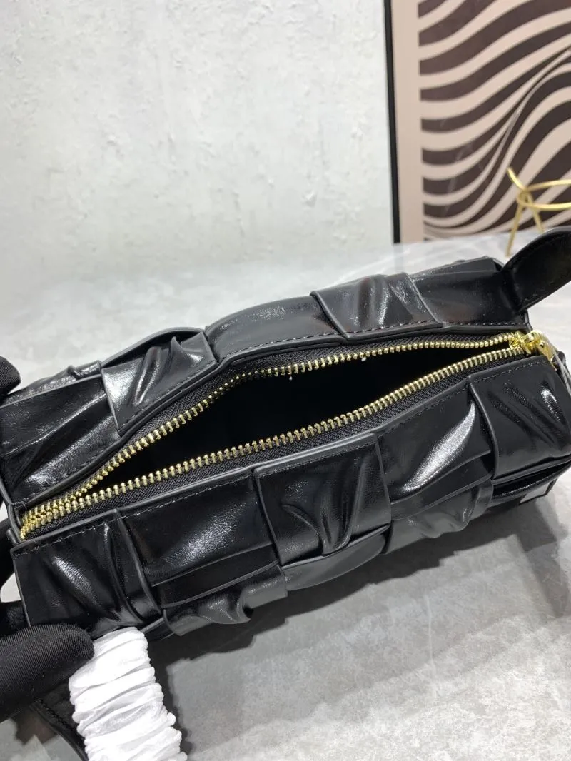 Bottega Veneta Black Satchel Bag 5958 - Image 8