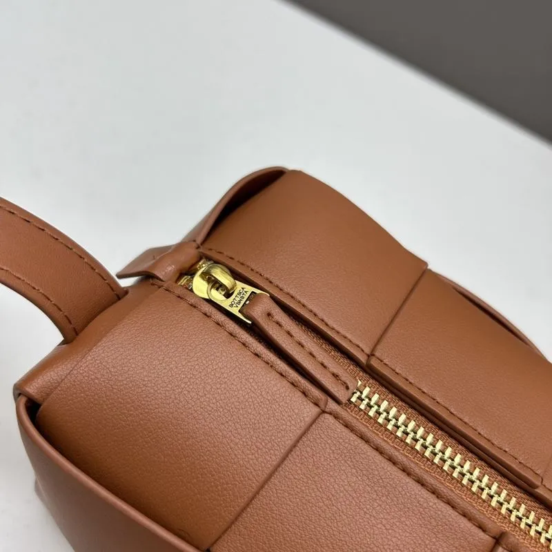 BV Brown Woven Satchel Bag 3031 Size 24cm - Image 6