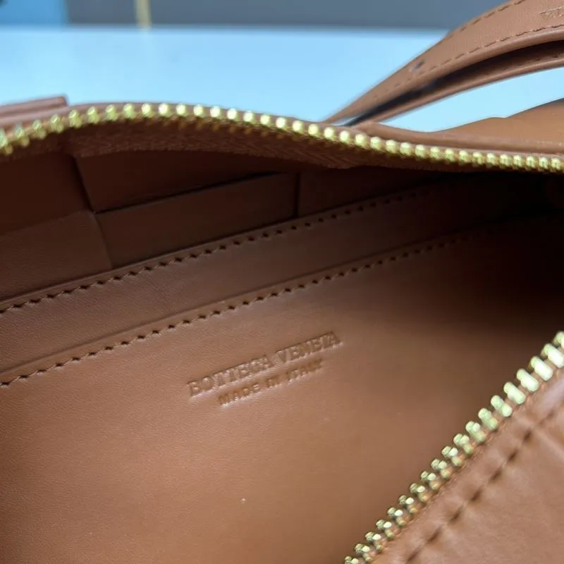 BV Brown Woven Satchel Bag 3031 Size 24cm - Image 8