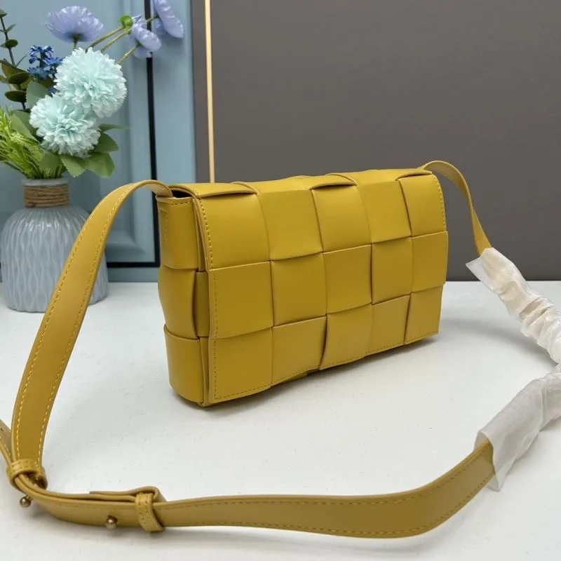 BV Yellow Satchel Bag 3030 - Image 3