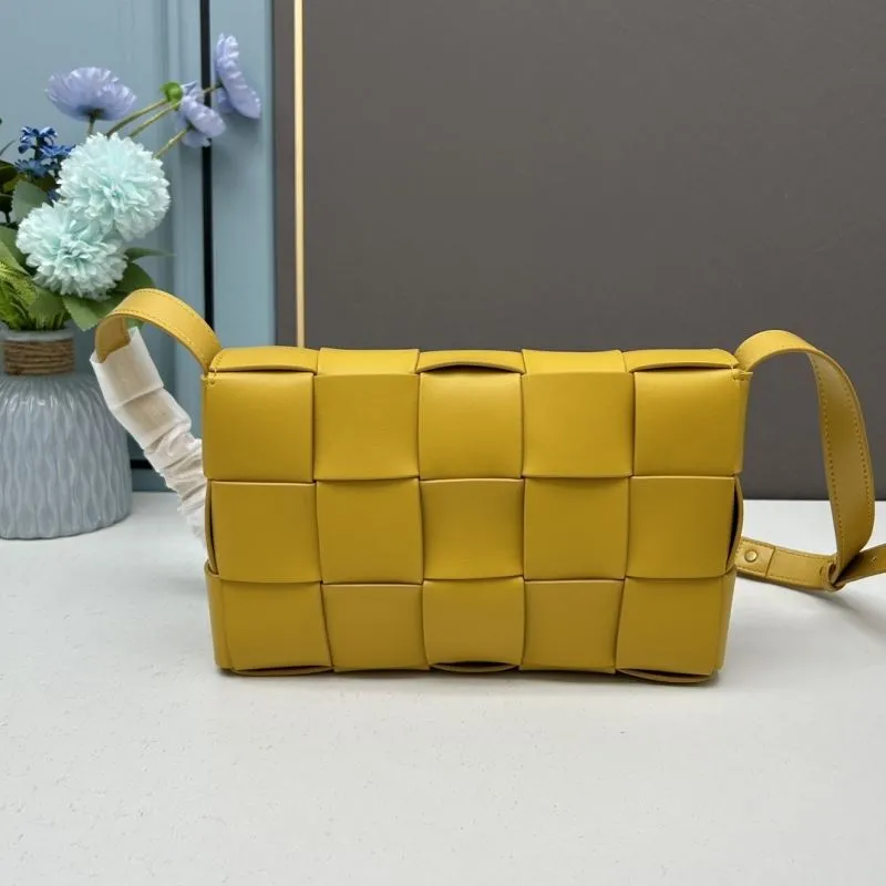 BV Yellow Satchel Bag 3030 - Image 4