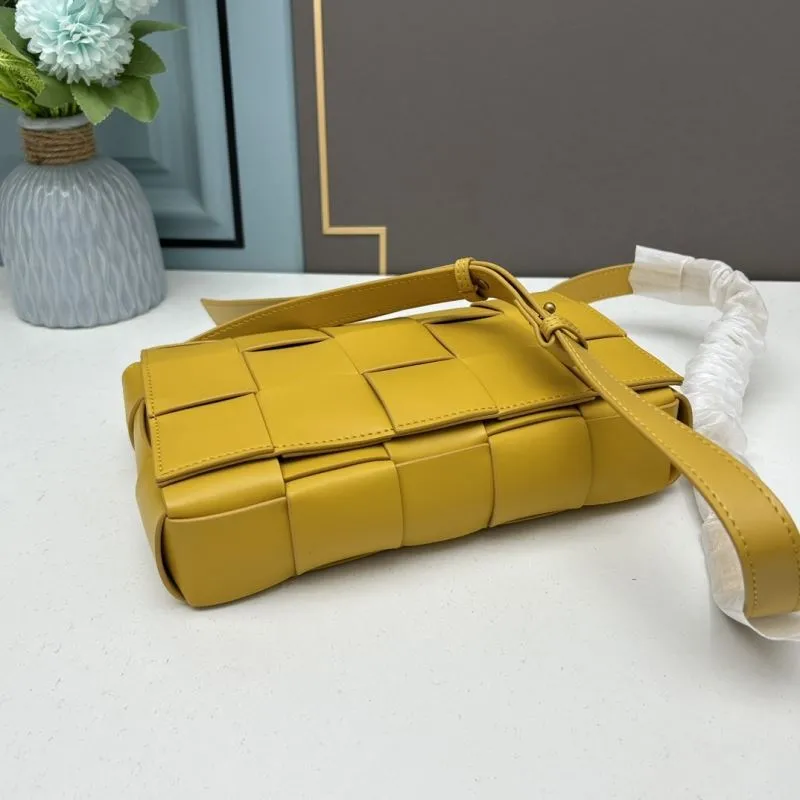 BV Yellow Satchel Bag 3030 - Image 6