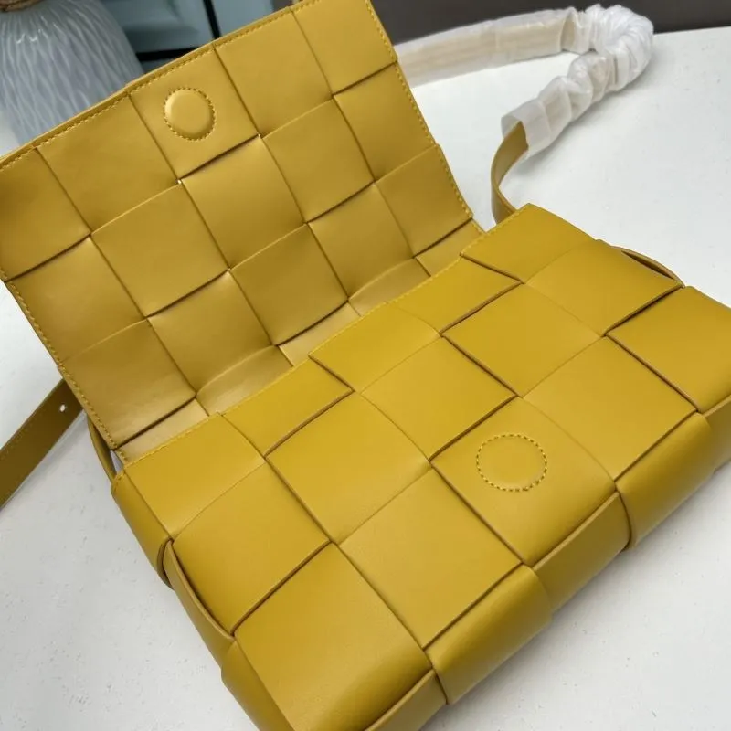 BV Yellow Satchel Bag 3030 - Image 7