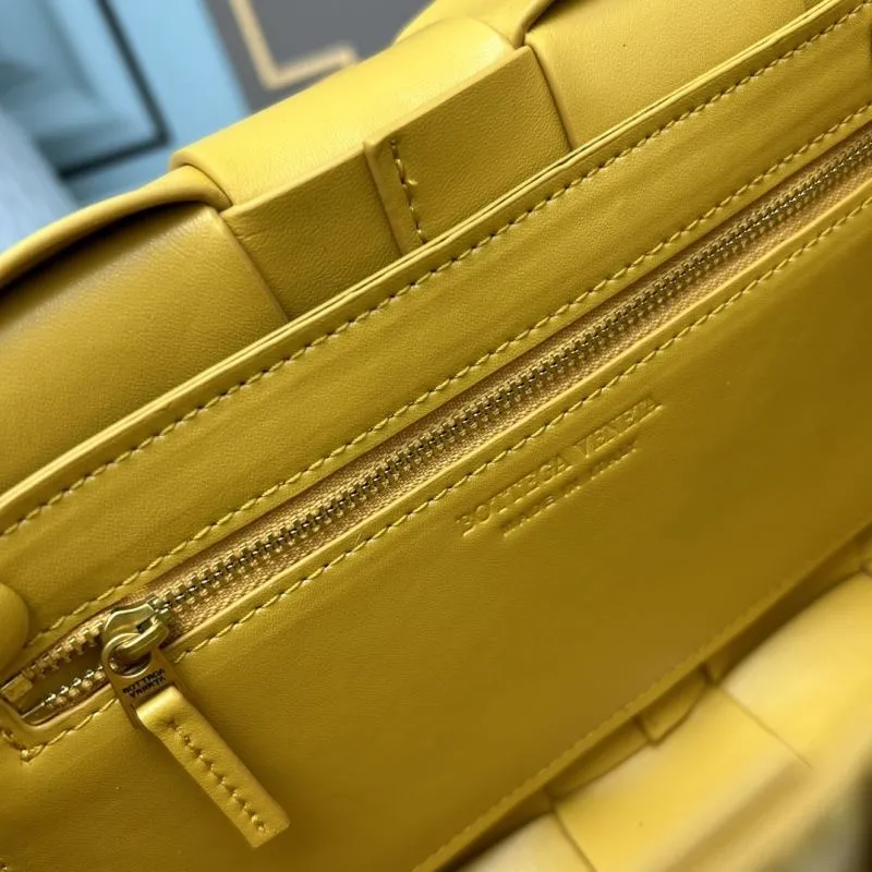 BV Yellow Satchel Bag 3030 - Image 9