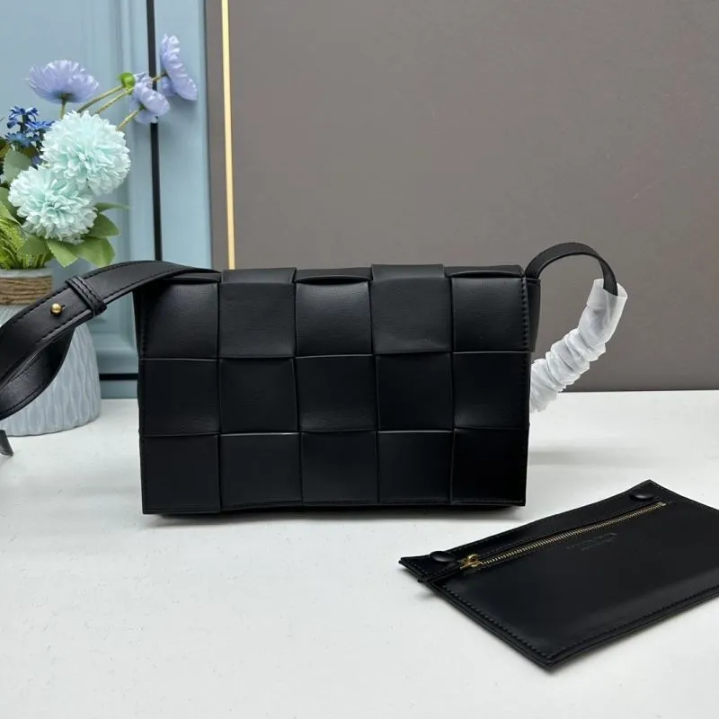 BV Black Leather Satchel Bag Model 3030