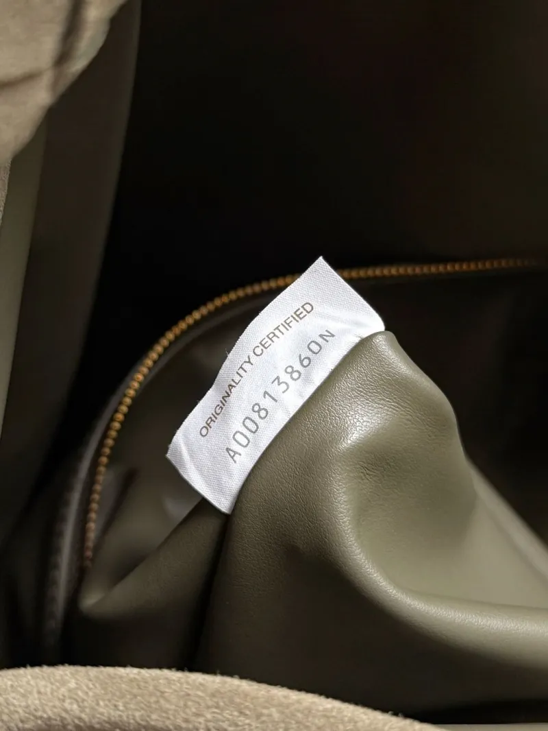Bottega Veneta Taupe Intrecciato Suede Hobo Bag - Image 9