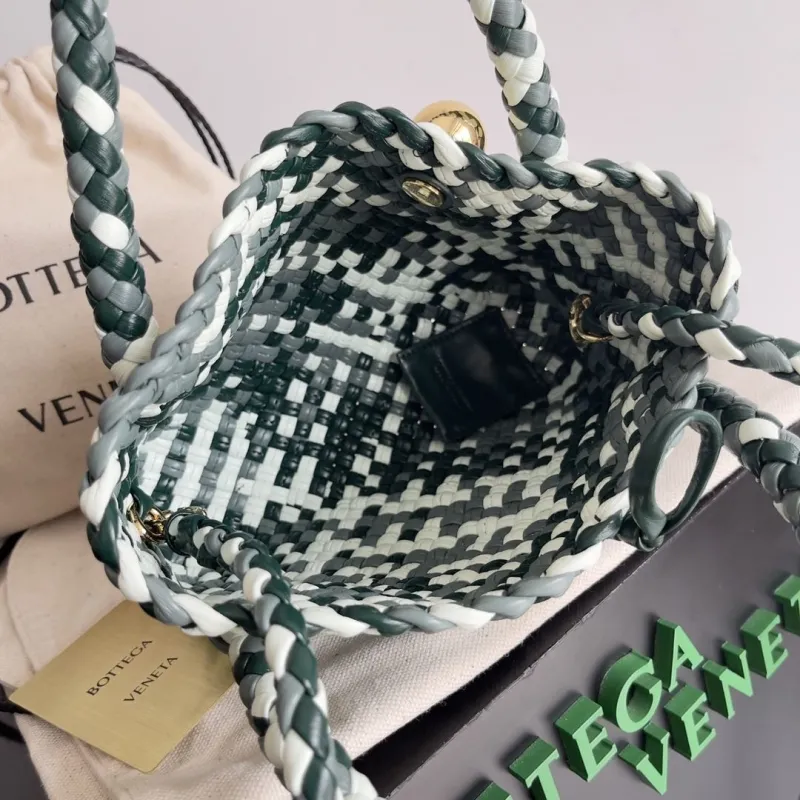 Bottega Veneta Woven Mini Top Handle Crossbody Bag - Image 9