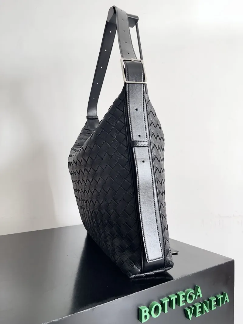 Alternative view of Bottega Veneta Black Intrecciato Hobo Bag 71