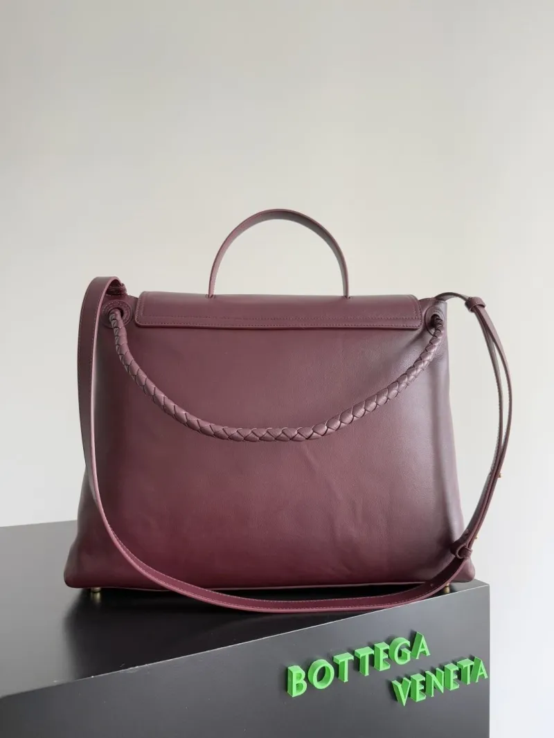 Alternative view of Bottega Veneta Burgundy Top Handle Bag 123