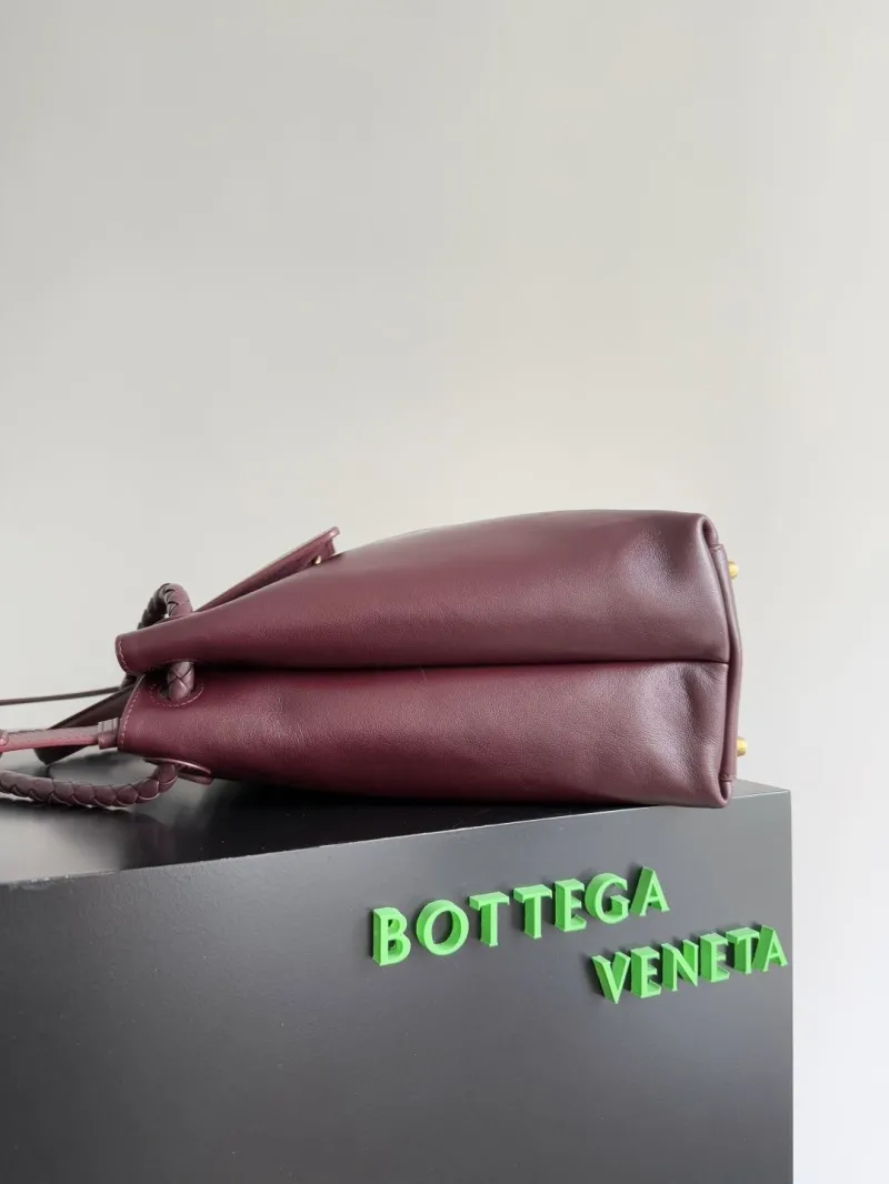 Bottega Veneta Burgundy Top Handle Bag 123 - Image 3