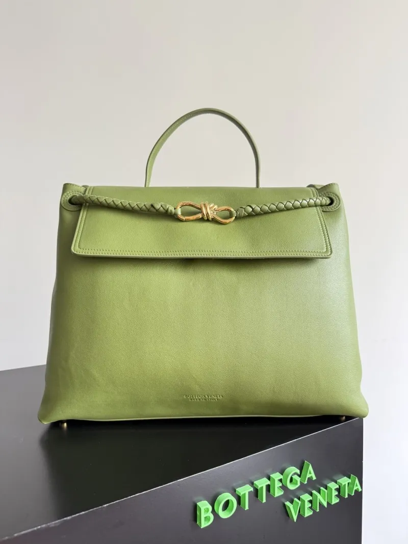 Bottega Veneta Green Top Handle Bag 126