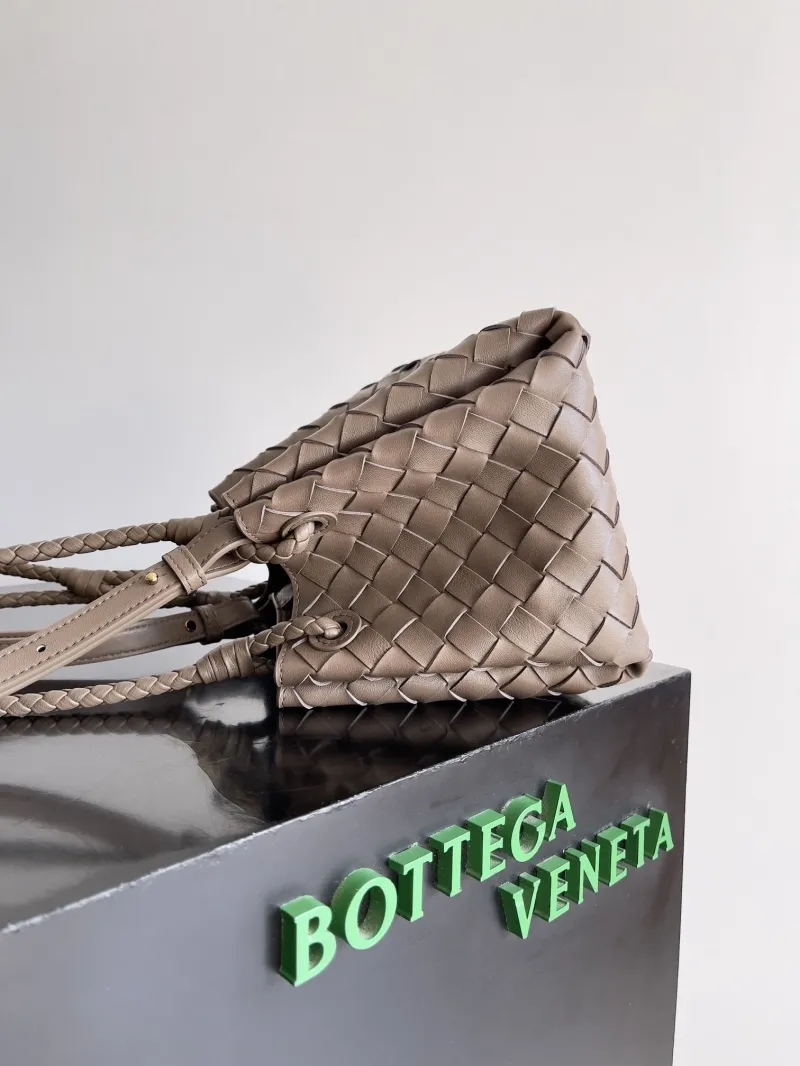 Alternative view of Bottega Veneta Taupe Intrecciato Top Handle Bag 139