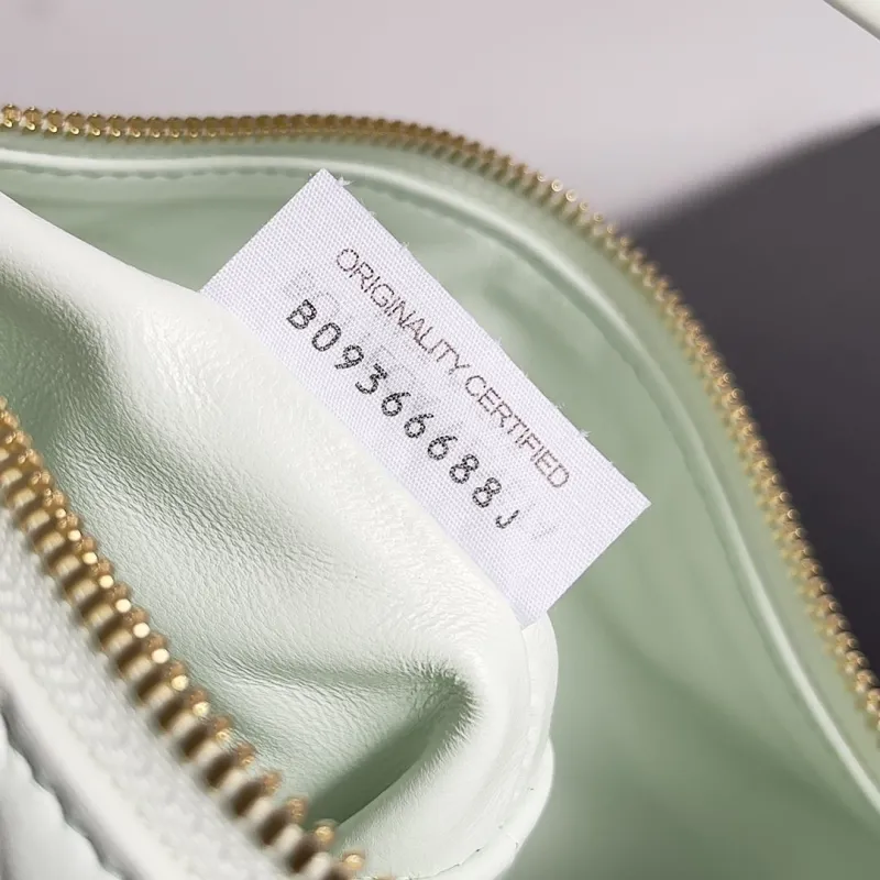 Bottega Veneta Light Mint Intreccio Top Handle Bag - Image 8