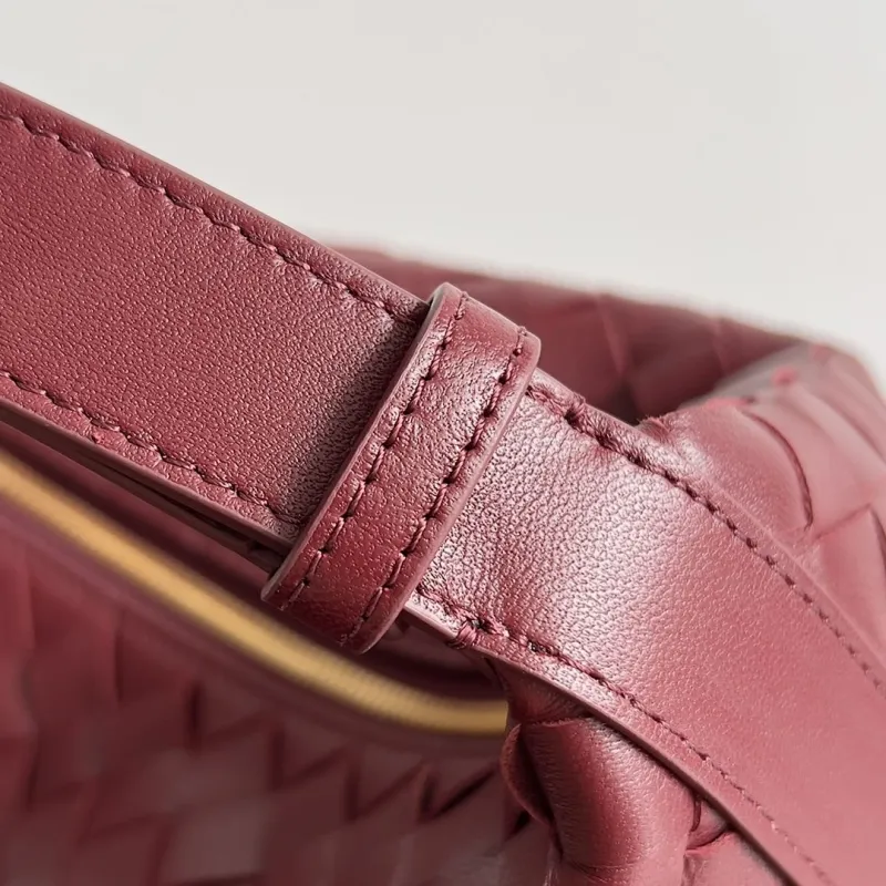 Bottega Veneta Burgundy Top Handle Bag 156 - Image 4