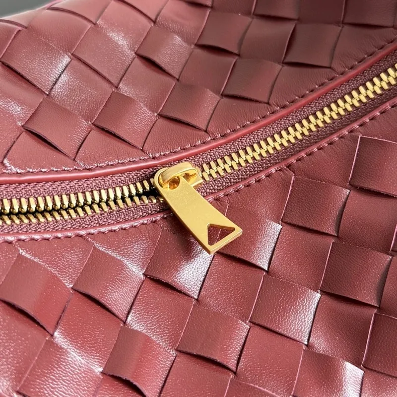 Bottega Veneta Burgundy Top Handle Bag 165 - Image 5