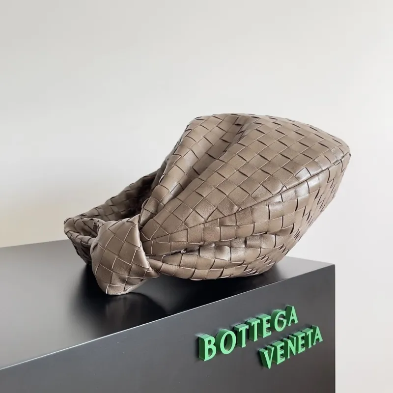 Alternative view of Bottega Veneta Taupe Intrecciato Top Handle Bag