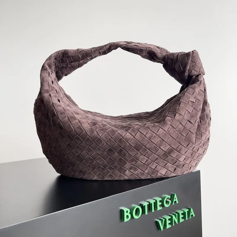 Bottega Veneta Brown Woven Top Handle Bag 182