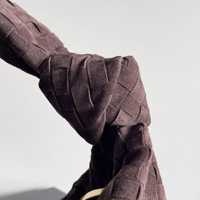 Bottega Veneta Brown Woven Top Handle Bag 182 - Image 4
