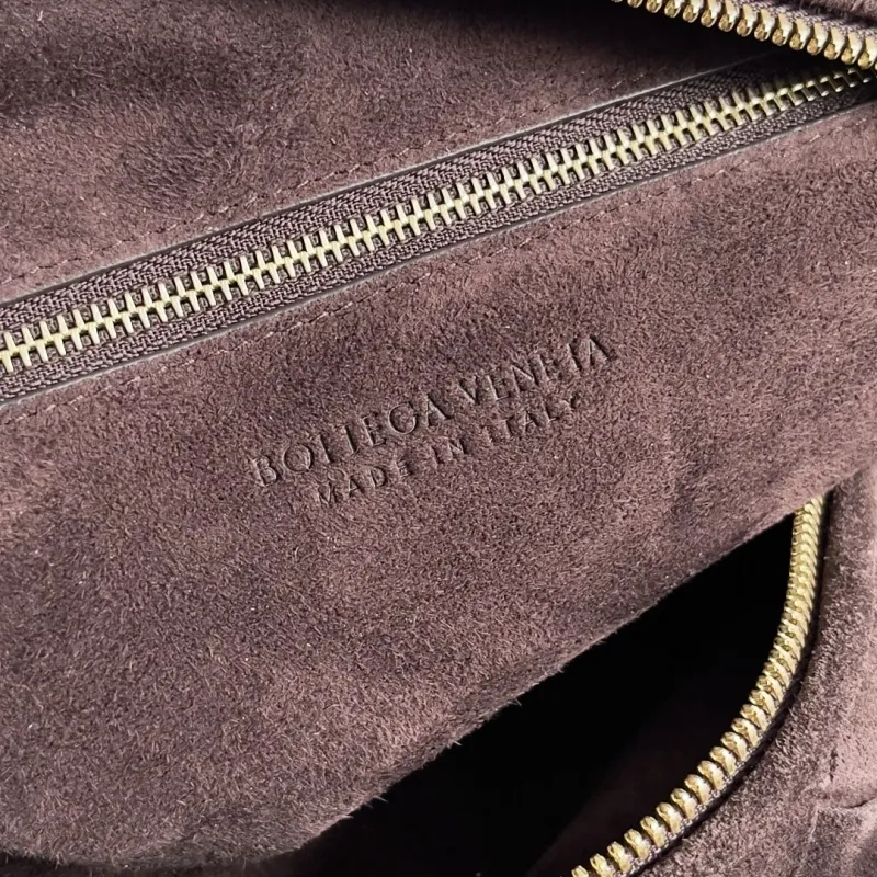 Bottega Veneta Brown Woven Top Handle Bag 182 - Image 5