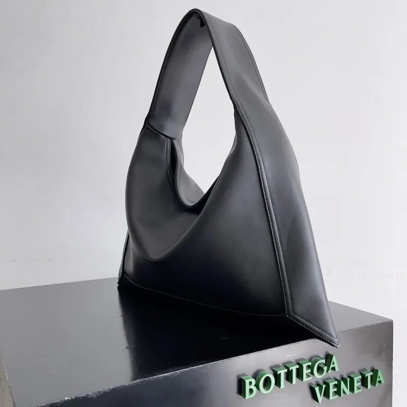 Alternative view of Bottega Veneta Black Leather Hobo Bag 183