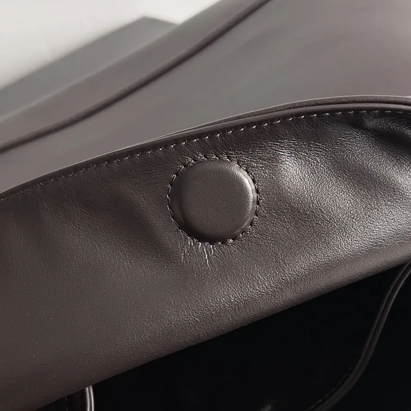 Bottega Veneta Dark Brown Top Handle Bag 184 - Image 7