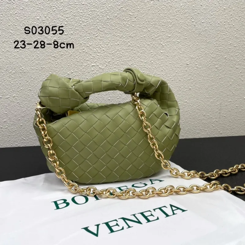 Alternative view of Bottega Veneta Green Top Handle Crossbody Bag S03055
