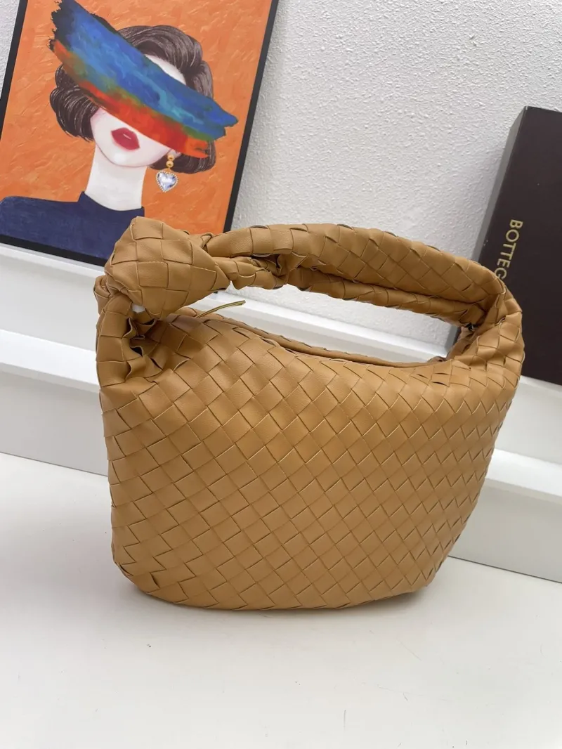 Bottega Woven Top Handle Bag S03055 Tan 36cm - Image 3