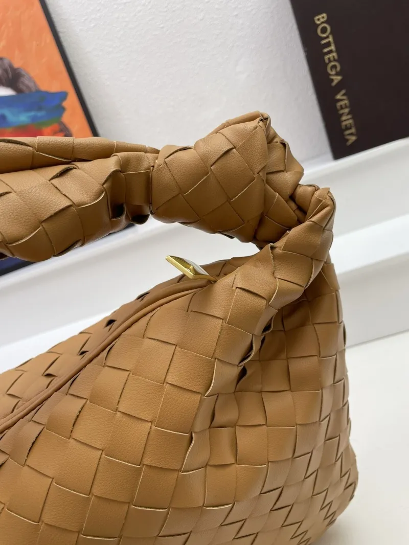 Bottega Woven Top Handle Bag S03055 Tan 36cm - Image 4