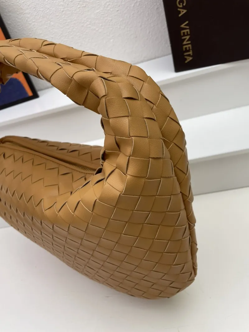 Bottega Woven Top Handle Bag S03055 Tan 36cm - Image 5