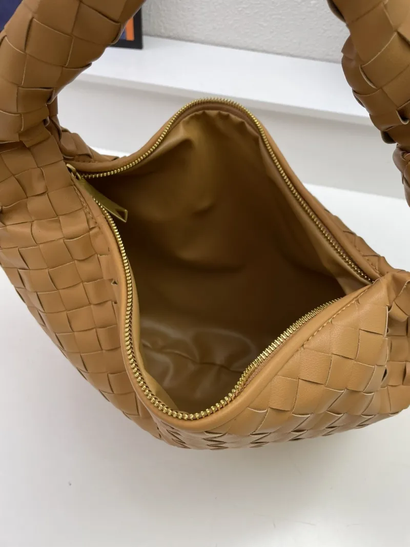 Bottega Woven Top Handle Bag S03055 Tan 36cm - Image 6