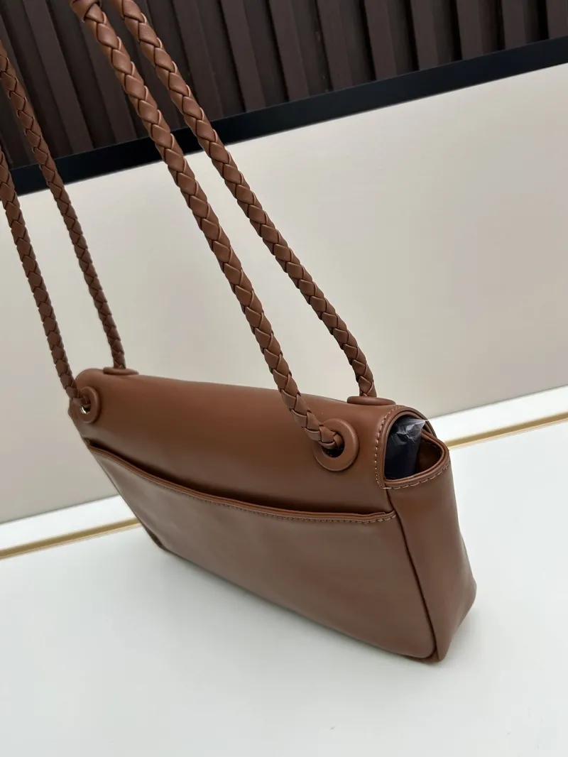 BV Brown Top Handle Shoulder Bag 1H8918 - Image 3