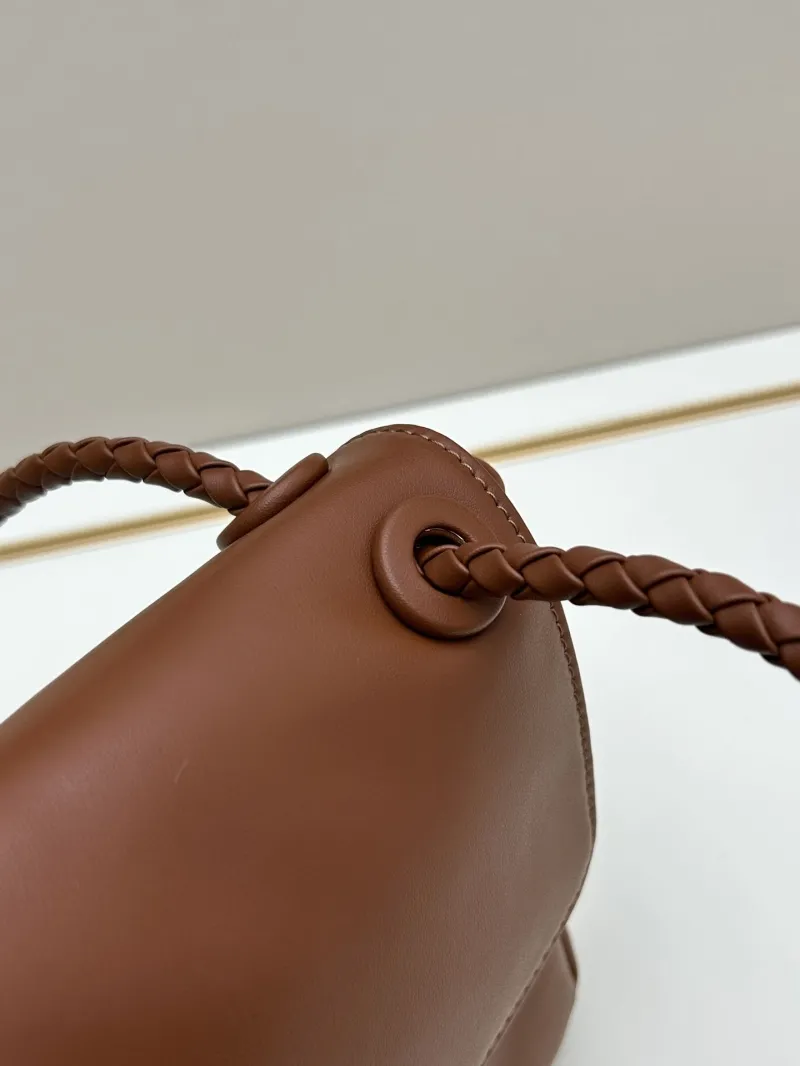 BV Brown Top Handle Shoulder Bag 1H8918 - Image 5