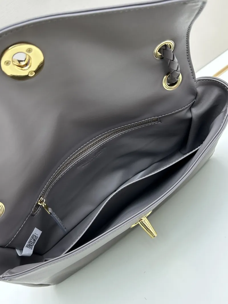 BV 1H8918 Gray Top Handle Bag - Image 7
