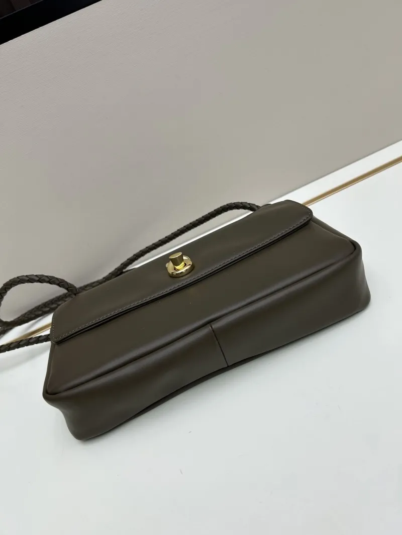 Alternative view of BV Dark Brown Top Handle Bag 224