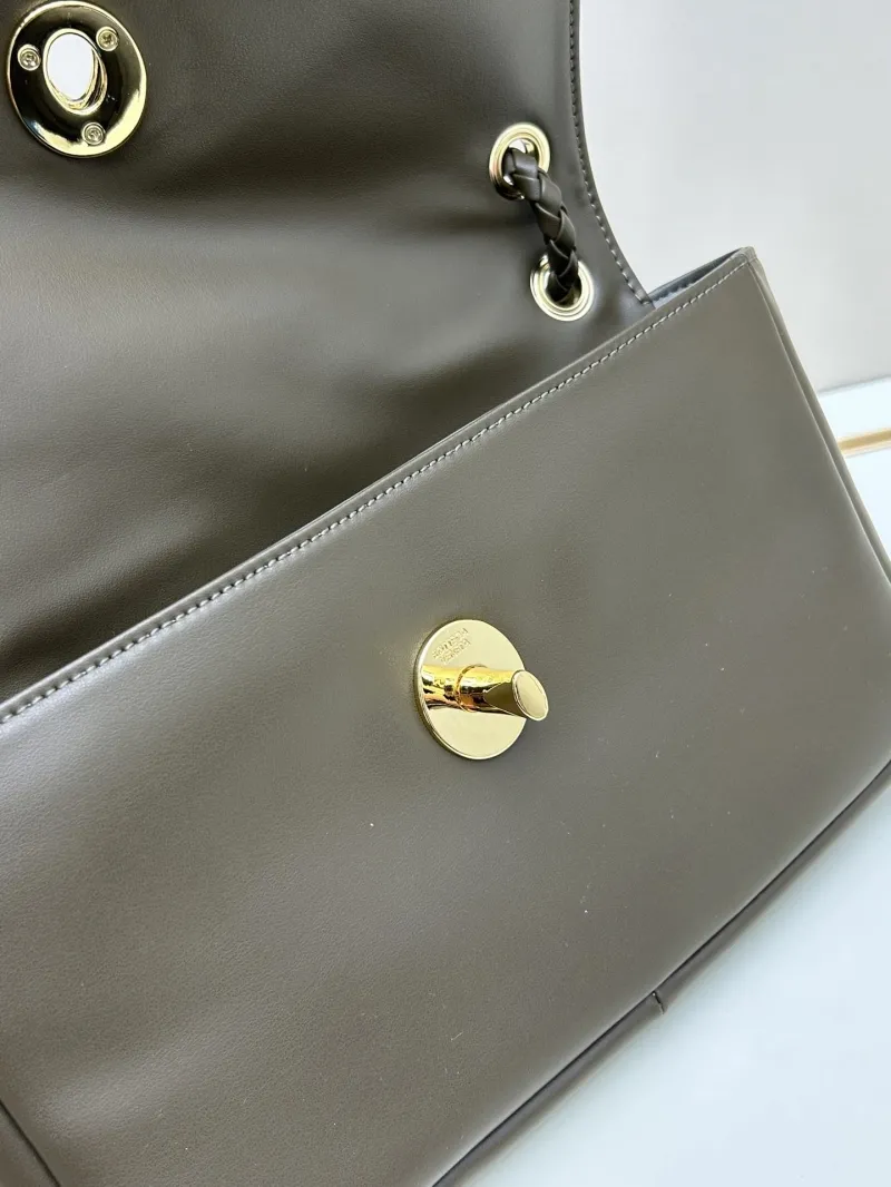 BV Dark Brown Top Handle Bag 224 - Image 4