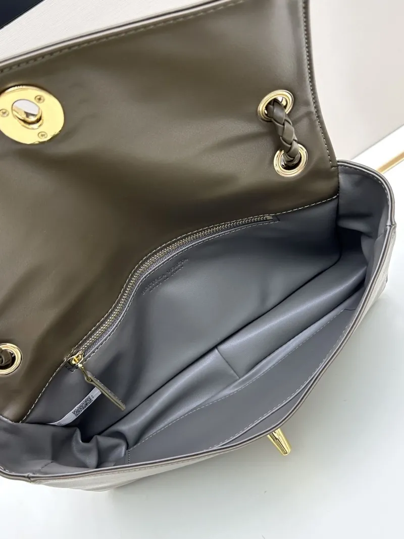 BV Dark Brown Top Handle Bag 224 - Image 5
