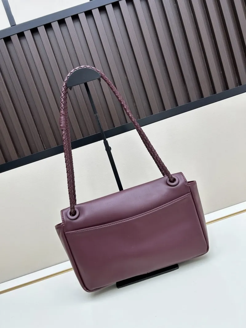 Burgundy BV Top Handle Bag Model 226