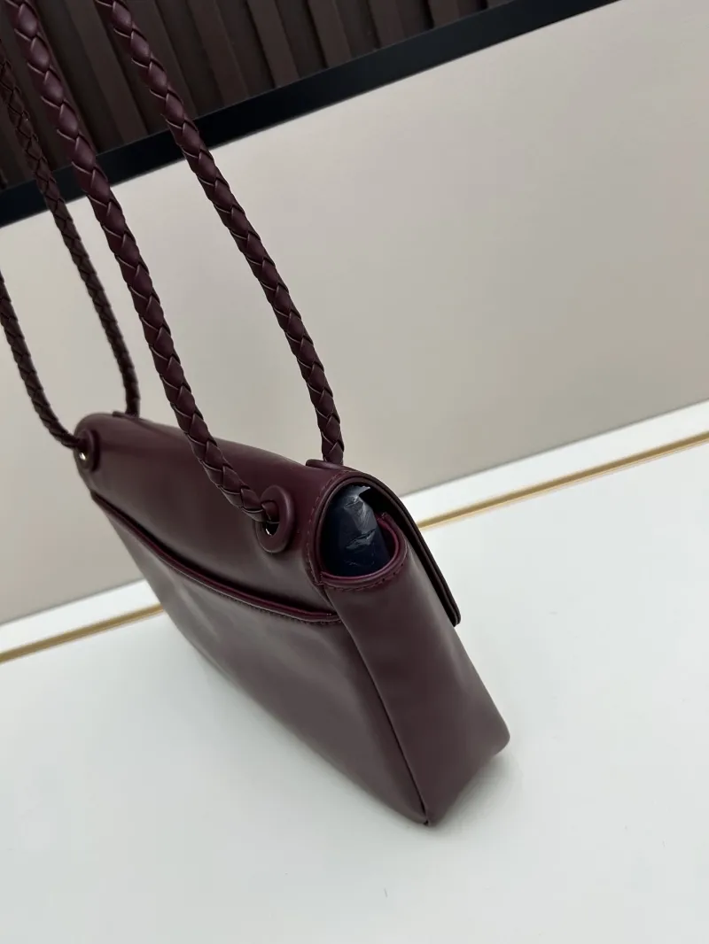 Alternative view of Burgundy BV Top Handle Bag Model 226