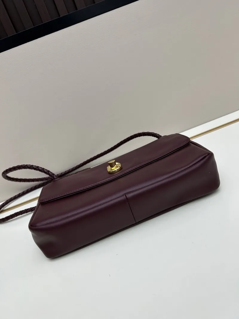 Burgundy BV Top Handle Bag Model 226 - Image 3