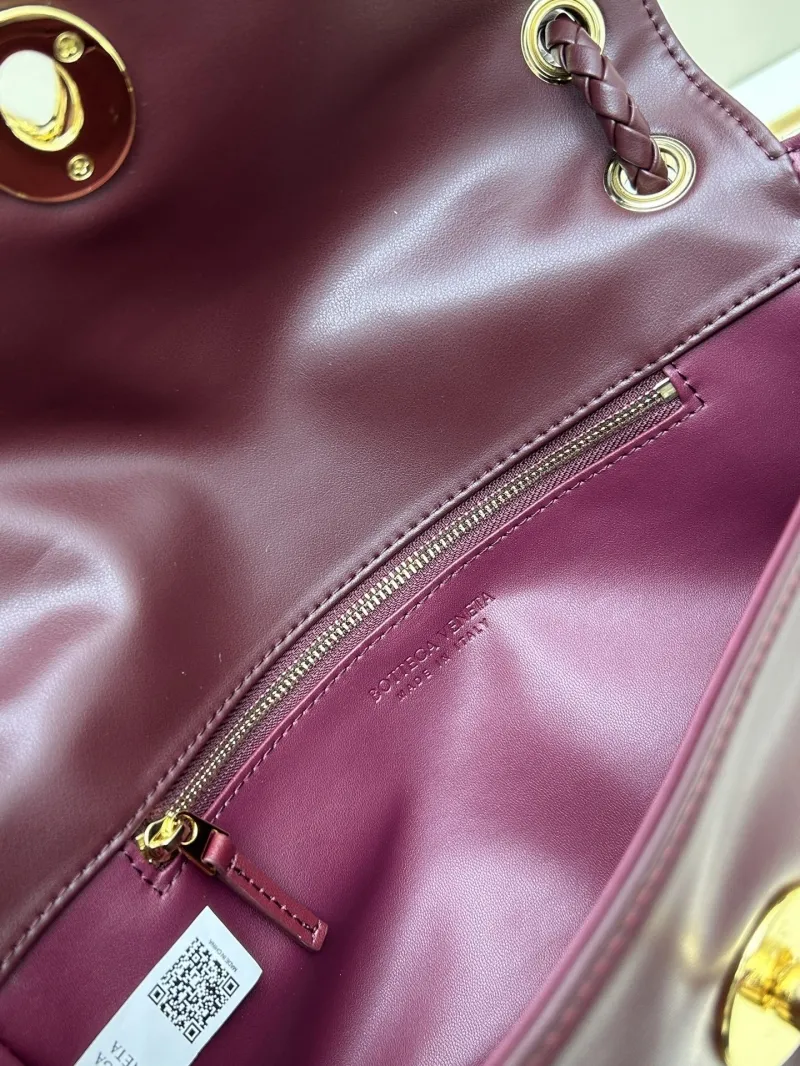 Burgundy BV Top Handle Bag Model 226 - Image 7