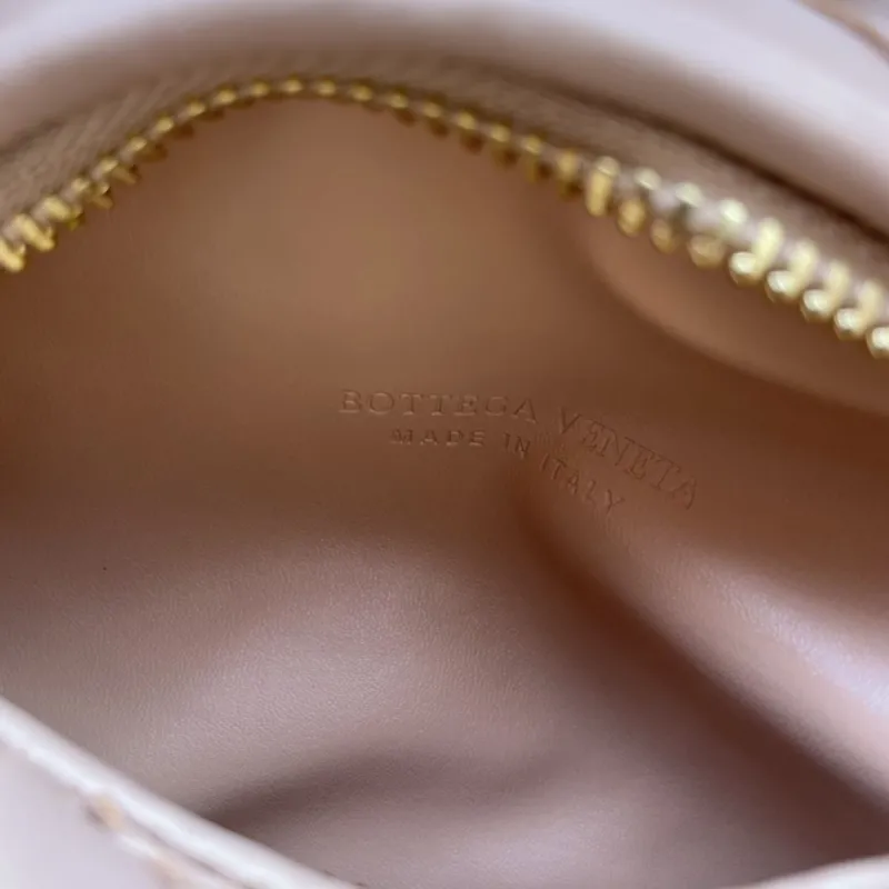 Bottega Veneta Beige Woven Mini Top Handle Chain Bag S03055 - Image 8