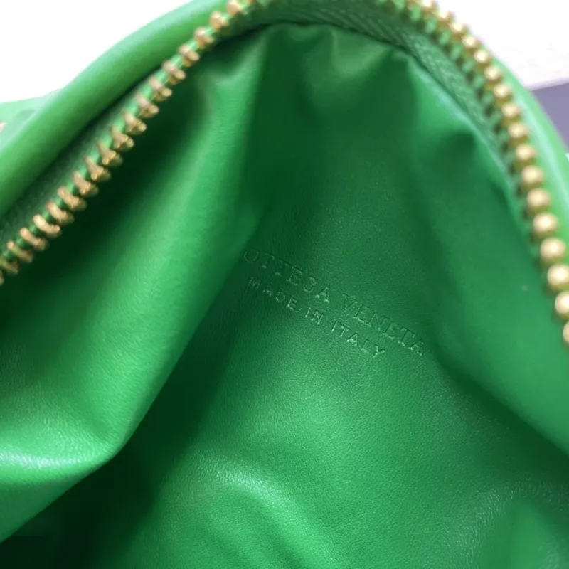 Bottega Veneta Green Woven Top Handle Bag S03055 - Image 9