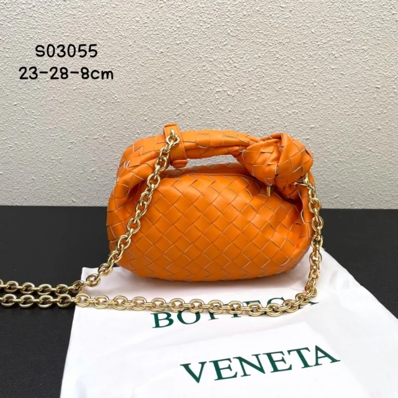 Alternative view of Bottega Veneta Orange Top Handle Bag S03055