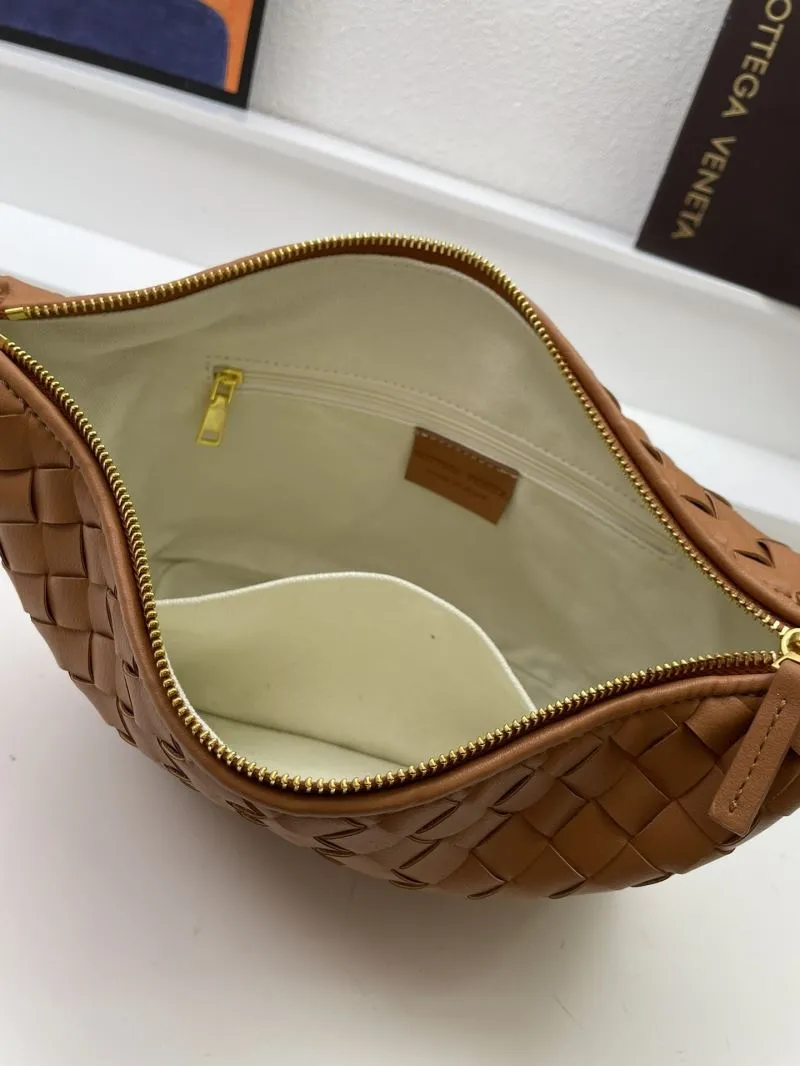 Bottega Veneta Brown Woven Hobo Bag 8294 - Image 7