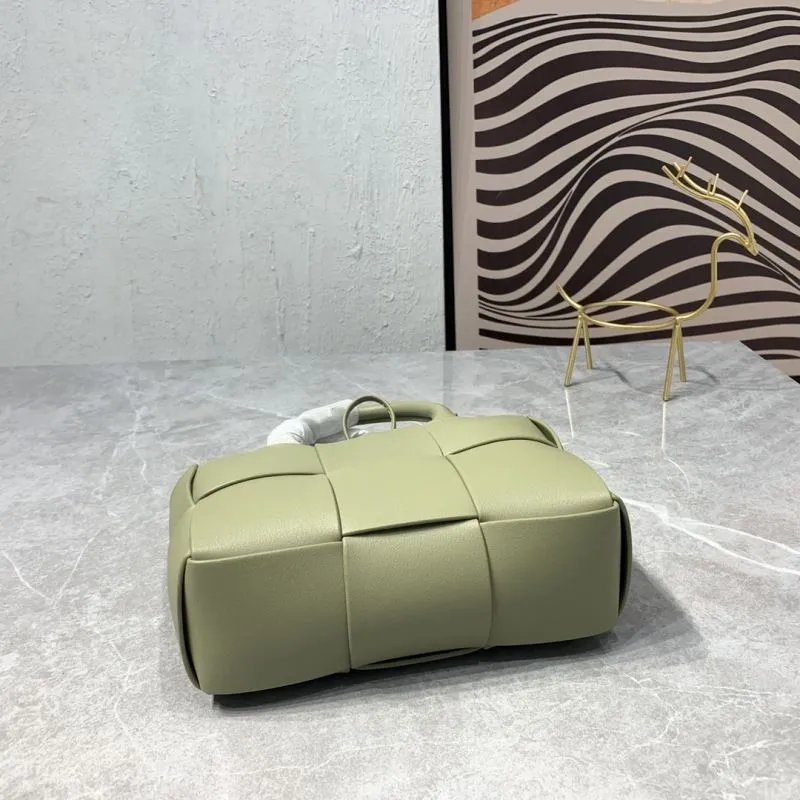 Bottega Veneta 9658 Sage Green Tote Bag - Image 6