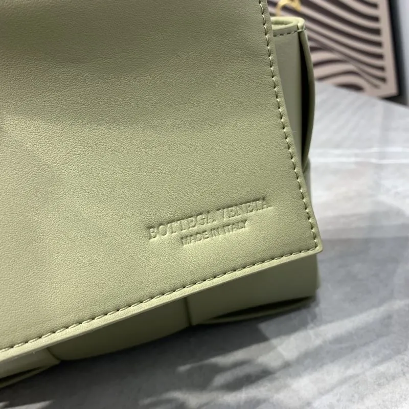 Bottega Veneta 9658 Sage Green Tote Bag - Image 8
