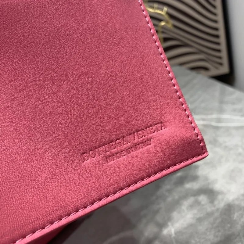 Bottega Veneta Pink Woven Tote Bag 9658 - Image 8