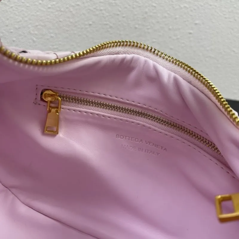 BV Light Pink Woven Handbag 28cm 8830 - Image 9