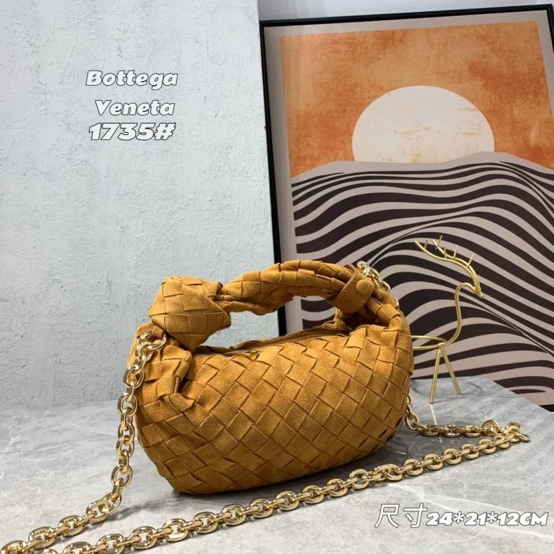 Alternative view of Bottega Veneta 1735 Tan Suede Handbag