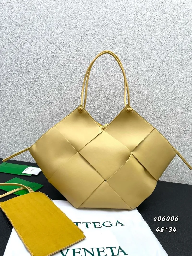 Bottega Veneta Yellow Tote Bag s06006 - Image 3